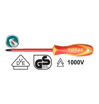 Total Phillips Screwdriver 100mm Insulated THTISPH2100
