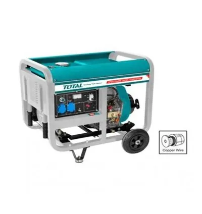Total Diesel Generator 5kW Three Phase Pull & Electric Start TP450003-8