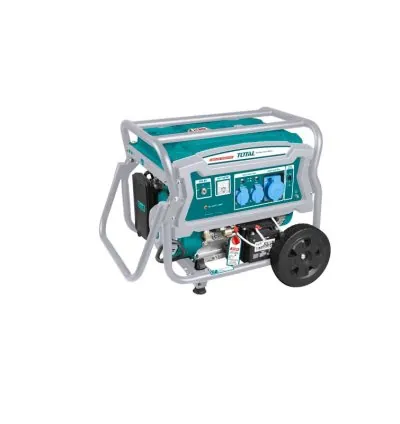Total Petrol Generator 6.5kW 4 Stroke Pull & Electric Start TP165006-8