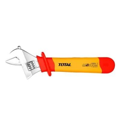 Total Adjustable Wrench 10" Insulated THIADW101