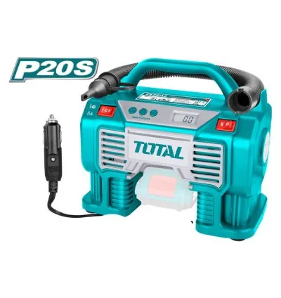 Total Air Compressor Auto Cordless Lithium Ion 160Psi with Led Display TACLI2002