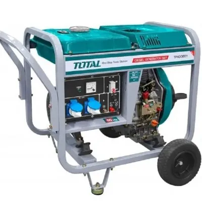 Total Diesel Generator 3kW Single Phase Pull Start TP430001-8
