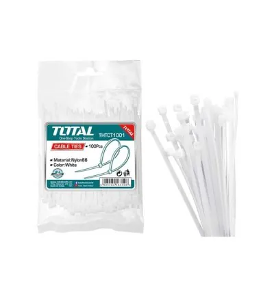 Total Cable Ties 1020mm White THTCT10201
