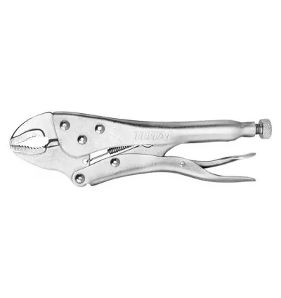 Total Curved Jaw Locking Plier 7" THT190703