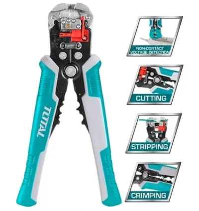 Total Wire Stripping Plier Intelligent Voltage Detecting THT152429
