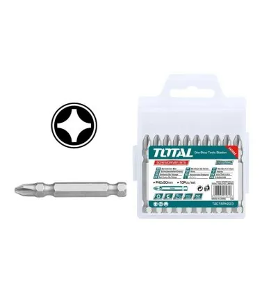 Total Screw Driver Bit 10pcs Set TAC16PH223