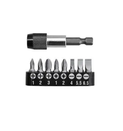 Total Screw Driver Bit 9pcs Set TACSD3091