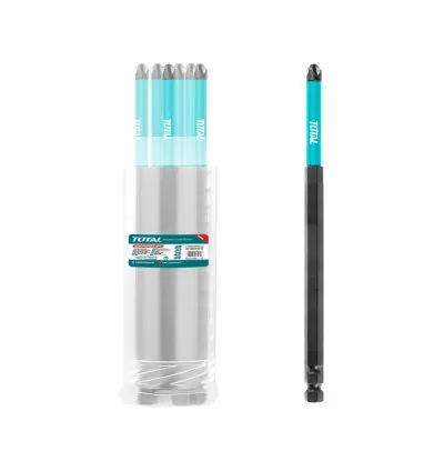 Total Screw Driver Bit Impact 250mm 10pcs Set TACIM16PH2103