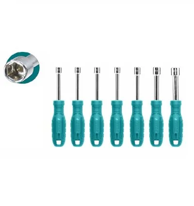 Total Screw Driver Nut 7pcs Set TNSS0701