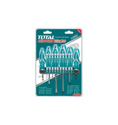 Total Screw Driver Precision 18pcs Set THT250618