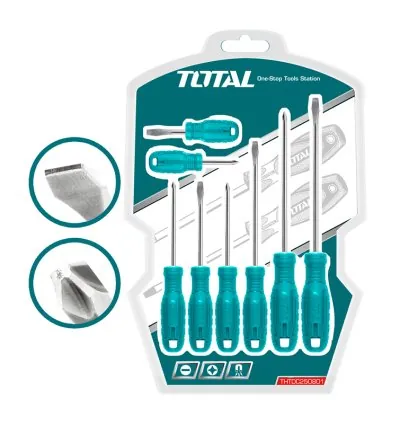 Total Screw Driver 8pcs Set THTDC250801