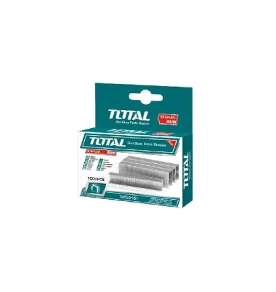 Total Staple Pins For Manual Staple Gun 0.7mm Pack of 1000 THT39101