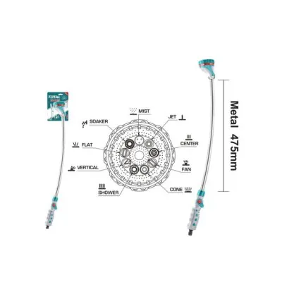 Total Garden Water Sprinkler Water Wand 28" THWW092