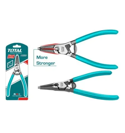 Total Plier Circlip 3 Straight Head 180mm THTJ21801