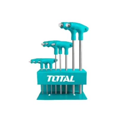 Total Torx Wrench Allen Key T-handle 8pcs Set THHW80836