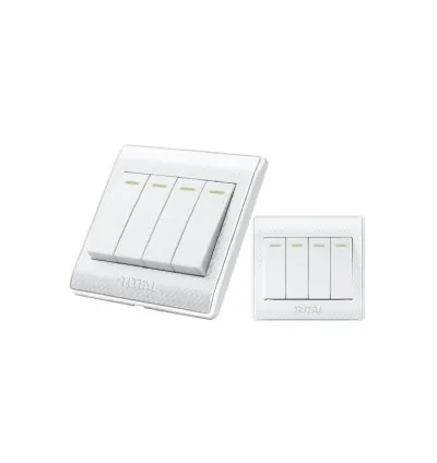 Total Switch 4 Electric 1 Way 16A THESSH04101