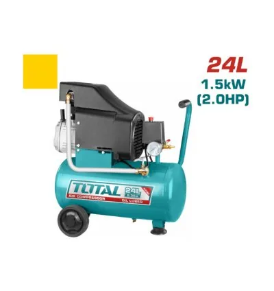 Total Air Compressor Convenient Drainage of Condensate 24L 1.5kW 220-240V TC1202411-8