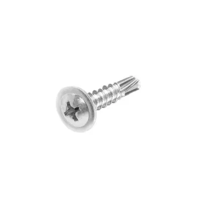 Total Self Drilling Truss Head Screw 8x3/4" for Phillips Drive, Zinc Plated Finish 650pcs THWTD8341