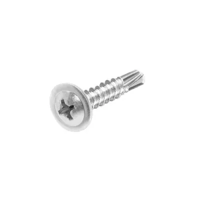 Total Self Drilling Truss Head Screw 8x1" for Phillips Drive, Zinc Plated Finish 450pcs THWTD811