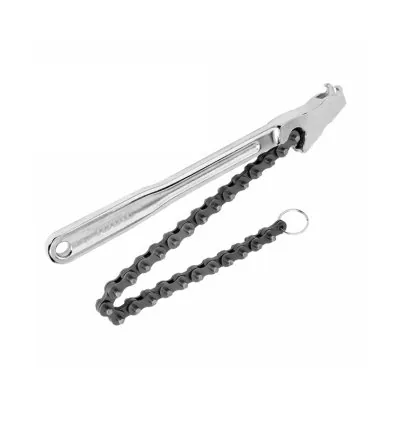 Total Chain Wrench 12" Drop Forged with Heat Treatment, Chrome Plated THTCPW1216
