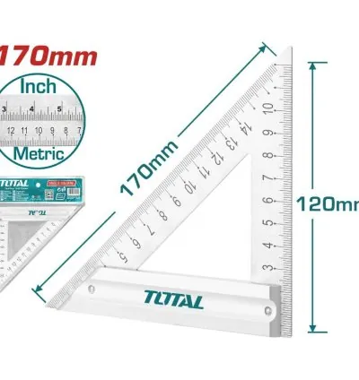 Total Try/Angle Square Measuring Caliper 170mm TMT61205