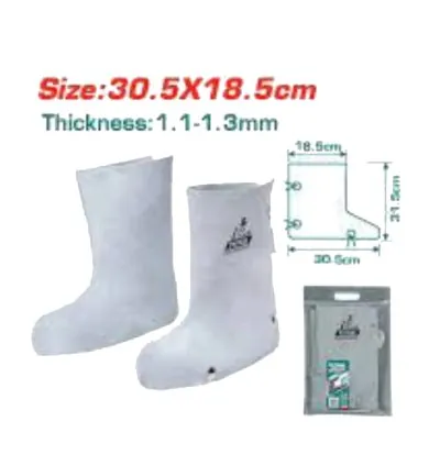 Total Welding Shoe Cover Leather 30.5 x 18.5cm Good Durability, Flexibility, Medium Heat and Abrasion Resistance TSPWL01