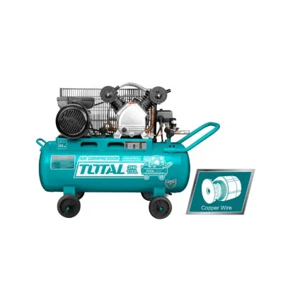 Total Air Compressor 100L with 2 Heads, Copper Wire Motor 3HP TC2301006