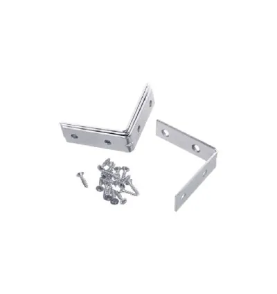 Total Corner Brace 50x50mm 4pcs Set with 16pcs Fasteners TCB2050