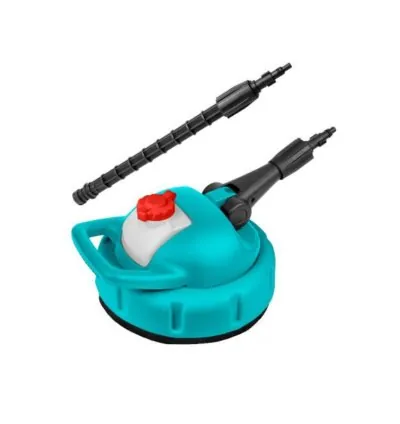 Total Pressure Washer Gun Brush, Patio Brush 280mm with One 470mm Extension Rod THPB36201