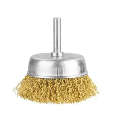 Total WIre Cup Brushes 50mm 2" with Shank 1/4" for Steel, Cast Steel, Soft & Hard Wood TAC33021