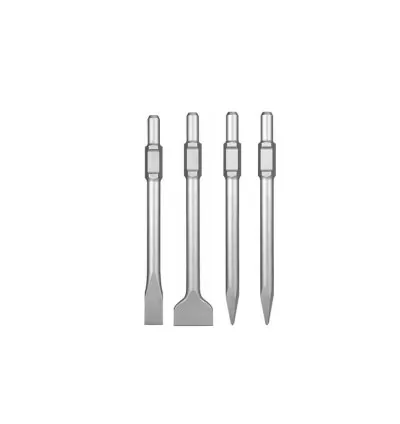 Total 4pcs SDS Hex Chisel Bit Set TAC0304375