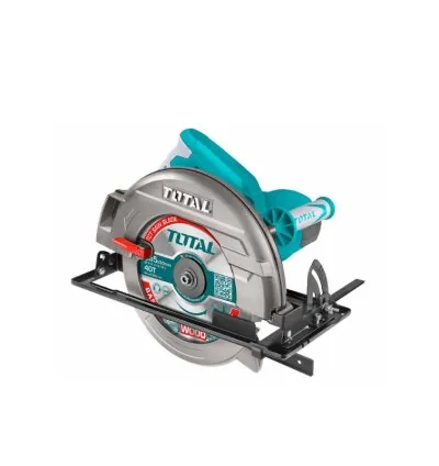 Total Circular Saw 2200W with 1set Extra Carbon Brushes, 1pc 235mm Blade TS122235622