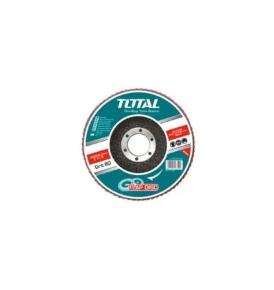 Total Flap Disc 180mm P40 for High Steel, Steel, Cast Iron & Sheet Steel TAC631801