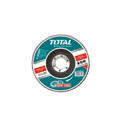 Total Flap Disc 180mm P60 for High Steel, Steel, Cast Iron & Sheet Steel TAC631802