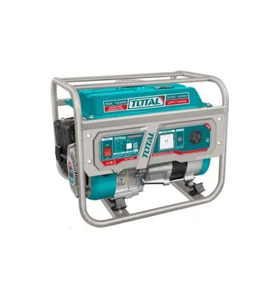 Total Gasoline Generator 1.4kW with 4 Stroke Engine, Air Cooling Sytem, 5.5L Fuel Tank TP115005