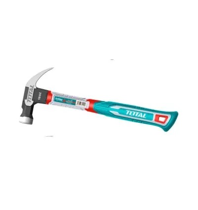 Total Claw Hammer 16oz/450g with Magnetic Nail Function, Drop-Forged Hammer Head THCH61016