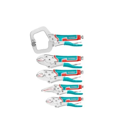Total Pliers Set, Nickel Plated, Carbon Steel TOS23091 (Pack of 5pcs)