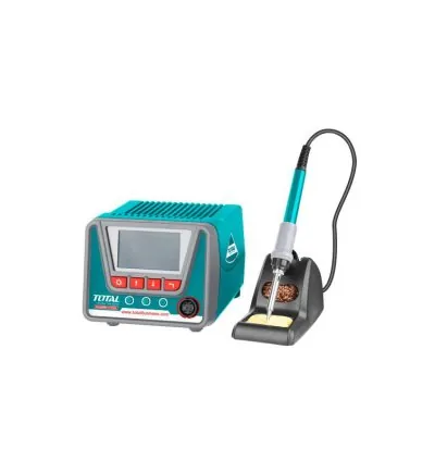 Total Electric Soldering Iron Station 60W with Digital Display, Temperature Adjustment, Stand TET160923