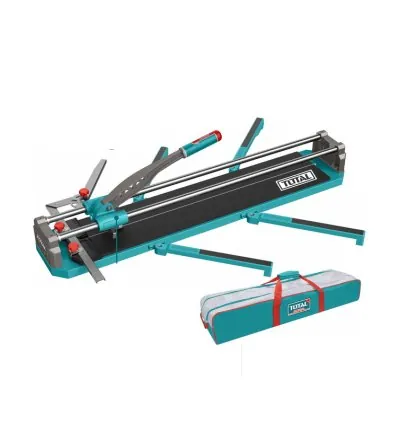 Total Tile Cutter 120cm with Tungsten Carbide Ball Bearing Blade, Aluminum Die Cast Handle, Bag THT571201