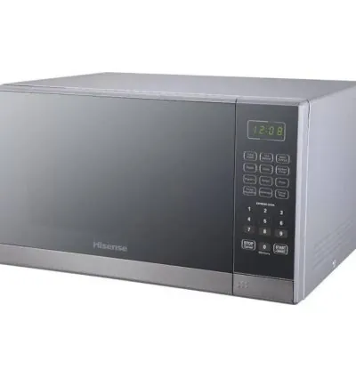 Hisense Microwave 36L 1000W Solo Digital, 10 Power Level, Defrost, Push Button, Mirror Finish H36MOMMI