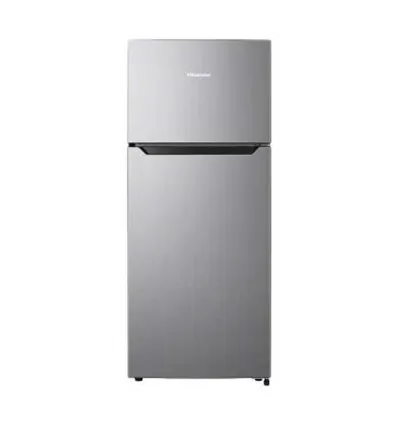 Hisense Refrigerator 205L Double Door, Top Freezer, Titanium Silver RD-27DR4SA