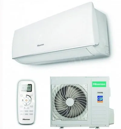 Hisense Wall Split Air Conditioner 9000BTU with Inverter, Ultra Quiet, Fast Cooling, High Efficiency AS-09TR4SYDDB03