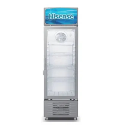 Hisense Beverage Cooler 282L Single Door, Light Box, Frost, White FL-37FC