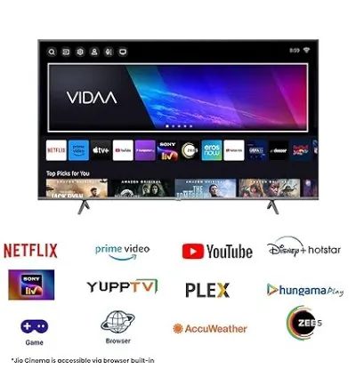 Hisense 55" Smart UHD 4K Quantum ULED TV with Dolby Vision Atmos, HDR 10+, 240Hz HRR Panel, 4K Resolution, Channel Speakers with Sub Woofer , Dolby Audio Sound 55E7K