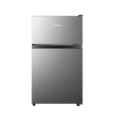Hisense Refrigerator 87L Double Door Top Freezer, Compact Size, Energy Efficient, Functional Design, Modern Aesthetics, Silver H120TTS