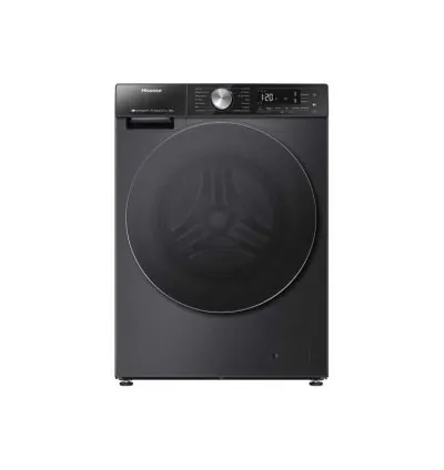 Hisense Washing Machine 12kg & 8kg Dryer with Steam Wash, Auto Dosing, Pure Jet, Durable Inverter, Quick Wash, Pause & Add, Big LED, A Energy Efficiency Class ConnectLife App for Monitoring WD5S1245BB