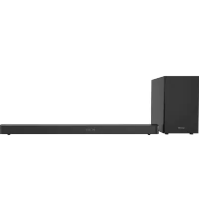 Hisense Sound Bar 2.1 CH 120W Bluetooth, Dolby Digital, Remote Control with Wireless Subwoofer HS 212F