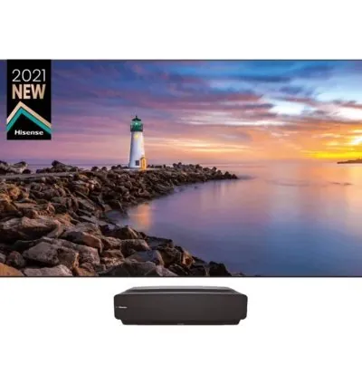 Hisense 120" Premium Laser 4K UHD Smart TV with Dolby Atoms, Vidaa U, X-Fusion Laser, Laser Engine HE120L5F