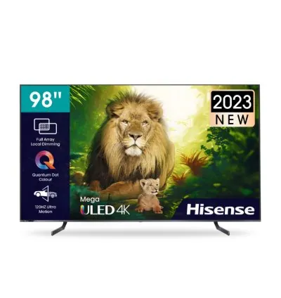 Hisense 98" Smart 4K Quantum ULED TV with Game Mode Pro, Dolby Vision IQ, HDR 10+, Quantum Dot, Voice Remote 98U7H/K