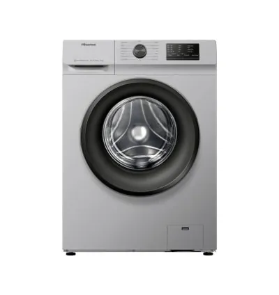 Hisense Washing Machine 6kg Automatic, Front Load, Snowflake Drum, Drum Clean, Silver WFVC6010S